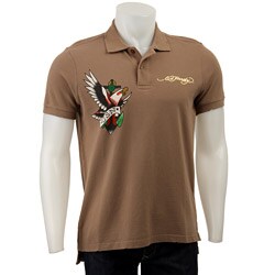 Ed Hardy Men's 'Eagle' Short-sleeve Polo Shirt