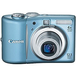 Canon PowerShot A1100 IS 12.1MP Blue Digital Camera