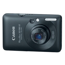 Canon PowerShot SD780IS 12.1MP Black Digital Camera