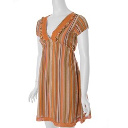 Cute Options Junior's Crochet Trim Dress