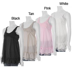 Everyday Brand Junior's Ruffle Hem Blouse