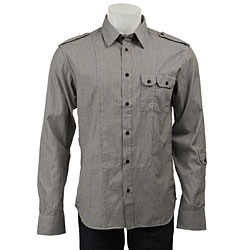 French Connection Men's Epaulette Shirt