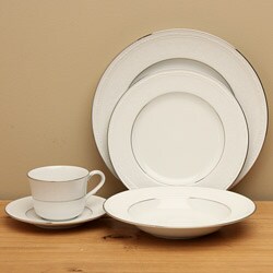 Noritake Whitecliff Platinum 20-piece Dinnerware Set