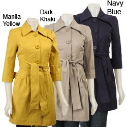 BB Dakota Women's 'Witherspoon' Trench Coat