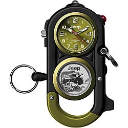 Jeep Men's Retrac Cuff Clip Watch