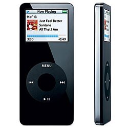 Apple iPod nano 4GB 1st Generation Black (Refurbished)