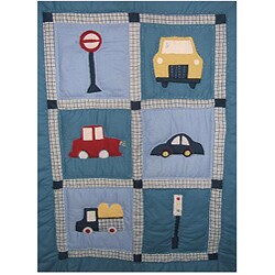Lost Kids Beep Beep Car Baby Quilt