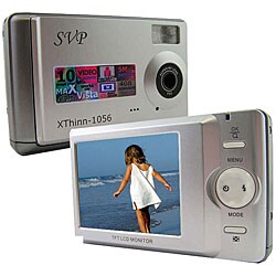 SVP Xthinn-1056-Sil 5MP 2.5-inch LCD Digital Camera
