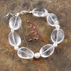 Sterling Silver Clear Sky Bracelet (Israel)