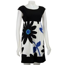 London Times Women's Matte Jersey Dress