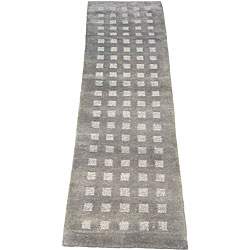 Indo Tibetan Gray Runner (2'4 x 8')