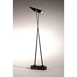 Black Desk/ Picture Light