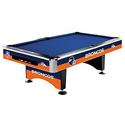 Denver Broncos Pool Table with Free Installation