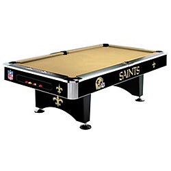 New Orleans Saints Pool Table with Free Installation