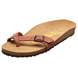 Birkenstock Women's 'Piazza' Fudgesickle Nubuck Sandals