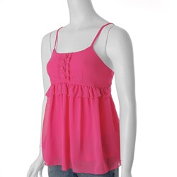 Katia Junior's Ruffle Front Spaghetti Strap Top