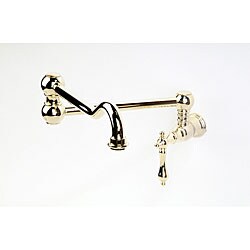 Giagni Traditional Wallmount Millennium Brass Pot Filler