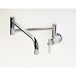 Giagni Contemporary Wallmount Polished Chrome Pot Filler