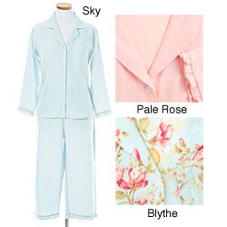 Pine Cone Hill Classic Ruffle Linen Pajamas
