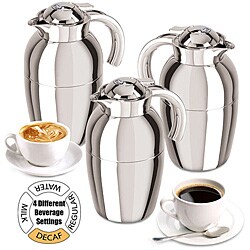 Insulated 3-piece Thermal Coffee Carafes