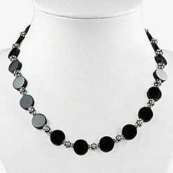 Silver Agate Necklace (Thailand)