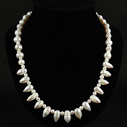Silver Pearl Necklace (Thailand)