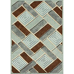 Faunsdale Blue Rug (7'6 x 9'6)