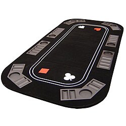 Poker/ Craps/ Roulette 64-inch 8-player Table Top with Bag