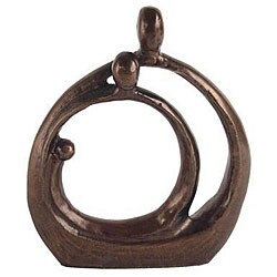 Handcrafted Abstract Family Circle Sculpture