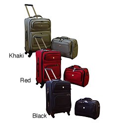 American Flyer Quattro 2-piece Carry-On Luggage Set