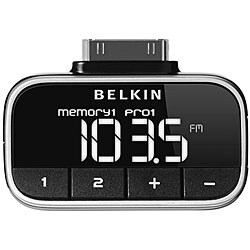 Belkin iPod Black 'TuneFM' FM Transmitter (Refurbished) 