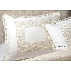 Tailored Crocheted Shams (Set of 2)