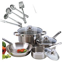 Professional 18/10 Stainless Steel 7-piece Cookware Set