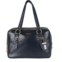 Prada 'Cervo Lux' Boston Handbag