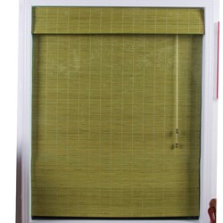 Shanghai Bamboo Roman Shade (50 in. x 74 in.)