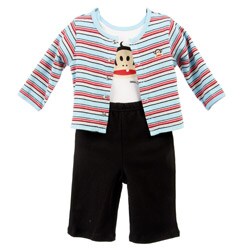 Small Paul by Paul Frank Infant Boy's 3-piece Pant Set