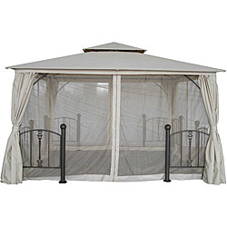 Garden Odyssey GZ001 Aluminum Pole Gazebo (12' x 12')