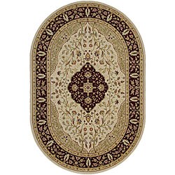Eastern Gate Wool/ Luxcelle Rug (4' x 6' Oval)