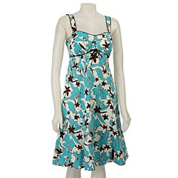 Karin Stevens Women's Printed Sundress