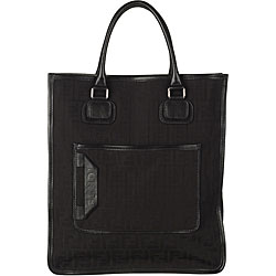 Fendi 'Zucca' Canvas Tote Bag