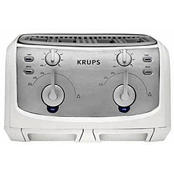 Krups FEM4W 1600-watt Toast Expert 4-slice Toaster