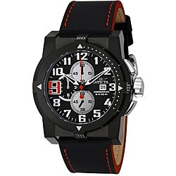 Invicta Men's Speedway Black Chronograph Watch