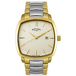 Rotary Men's Two-tone Stainless Steel Watch