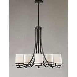 Antique Bronze 5-light Chandelier