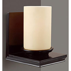 Mahogany Bronze Wood Wall Sconce