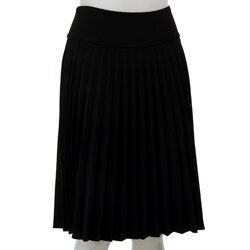 Necessary Objects Pleated Knit Skirt