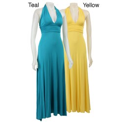 Necessary Objects Halter Maxi Dress