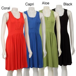 Contact Women's Sleeveless Scoop-neck Dress
