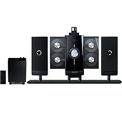 iLuv i9300 4-CD/ MP3/ iPod Vertical-loading Home Theater