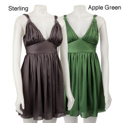 BCBGeneration Women's Knotted Strap Dress